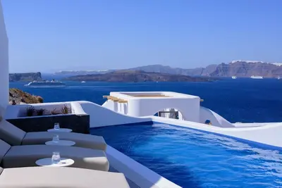Image de Exquisite Santorini Villa | Villa Luna | 3 Bedrooms | Breathtaking Sea Views and Private Pool | Akrotiri