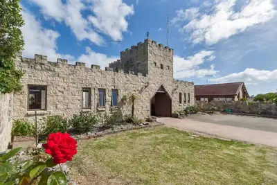 The unique castle in Auckland