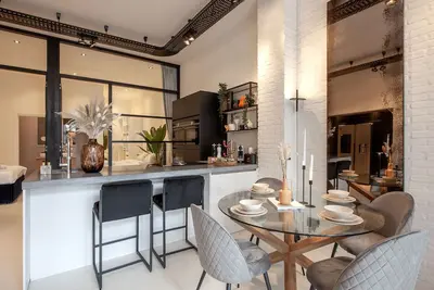 Ground floor Modern Confort Loft two bedrooms