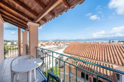 Image de Studio 'Kavos Panorama 110' avec vue sur mer, Wi-Fi