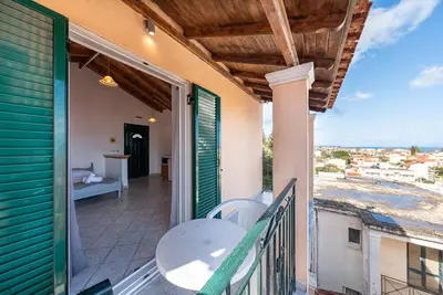 Image de Studio 'Kavos Panorama 118' avec vue sur mer, Wi-Fi