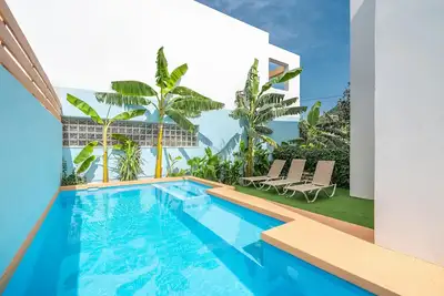 Image de Maison de vacances 'Villa Semina' avec piscine privée, Wi-Fi et climatisation