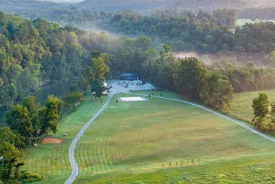 Riverside Glamping Geodome on Buffalo River - Romantic Getaway