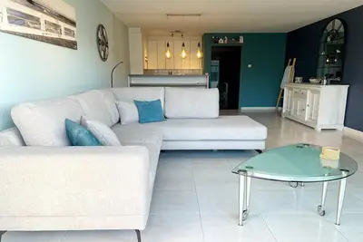 Image de appartement à Nieuport avec vue sur la mer