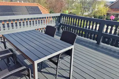 Image de Ferienwohnung mit gr. Dachterrasse fĂĽr 2 Erw. und 2 Kinder auf 46 m2
