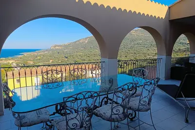 Image de Bel appartement, terrasse vue mer, Sant Ambroggio