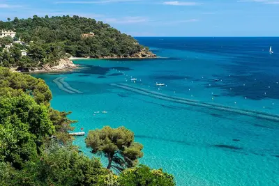 Image de Garden floor with sea views and terrace in a luxury residence with swimming pool