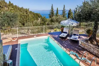 Image de Exquisite Paxos Villa | Villa Nereus | 2 Bedrooms | Breathtaking Sea Views and Private Pool | Monodendri
