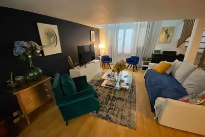 Image de Spacieux duplex de 70m2 entièrement équipé à Oberkampf