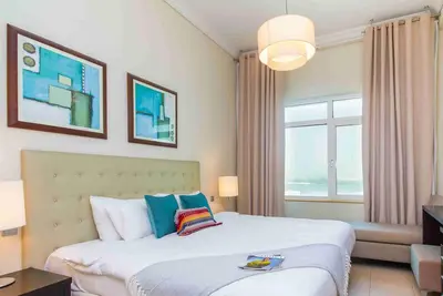 Image de Bespoke Holiday Homes - Palm Jumeirah- 1 Bedroom Sea View with Pool & Beach Access, Al Haseer