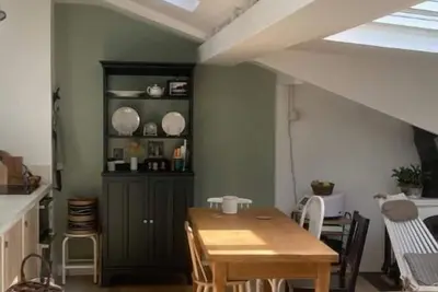 Image de Cosy quiet Duplex/loft under roof near Montmartre, 1km Arena Porte de la Chapelle