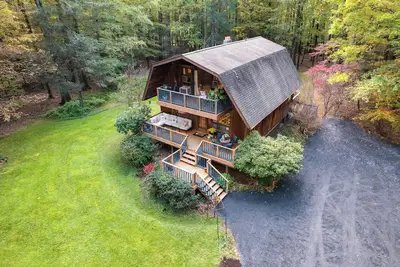 Image de Inkwell Gardens: A Modern Cabin in Middletown Close to Legoland, Golf, Hiking+
