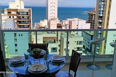 Superb Sea View 2bed flat, 2baths, Wi-Fi, Parking