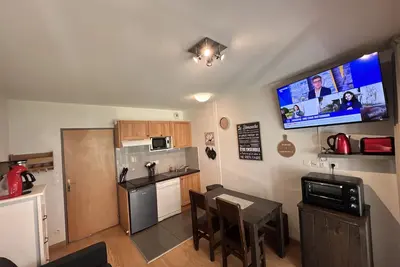 Image de Appart hyper-centre Loudenvielle 4 personnes Jardin et Terrasse. Tout Ă pied! !