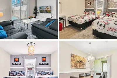 Image de Beautiful 4 Bed Townhome with Splash Pool-4977wa