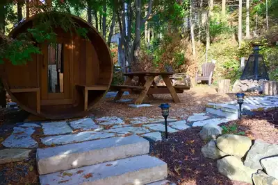 Image de Cottage on Sarrazin lake - Panorama du lac