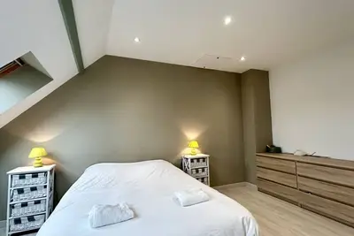 La Hutte, duplex pour 4 personnes  avec accès direct à la plage.