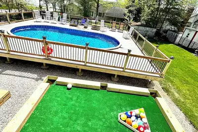 Image de New Luxury Lake Geneva+Heated Pool+2 hot tubs+Sauna+Fire pit+Photo area