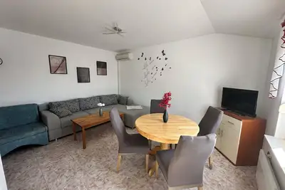 Image de Charmantes Apartment, 2 Personen, KĂĽche, Doppelbett, Badezimmer mit Dusche