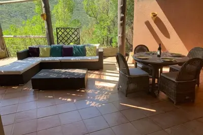 Image de Villa Pampasgiolu Ă 200 m de la plage pour six personnes