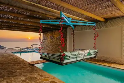 Image de Spectacular Ios Suite | Suite Agápi | Suite with Stunning 360 Views & Private Pool | Tzamaria