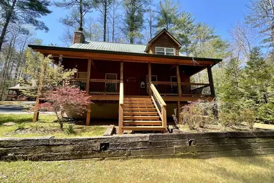 Image de Cabin 2 bed close to Helen w/ hot tub #15