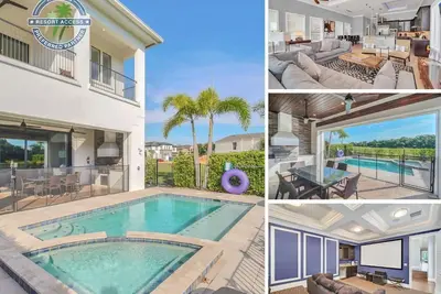 Image de Reunion Modern Villa|| 5br Home w/ Pool | Sleeps 10