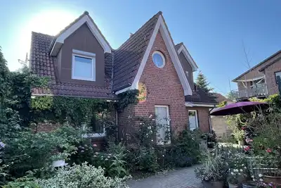 Maison de vacances 'Ferienhaus Storchennest' avec terrasse privée, jardin privé et Wi-Fi