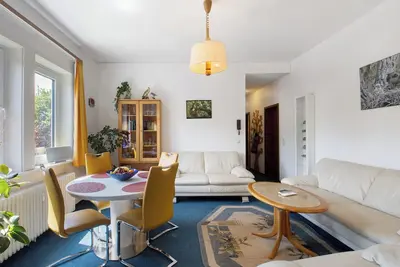 Image de Appartement 'Der Falkenhorst' avec vue sur les montagnes, terrasse partagée et Wi-Fi