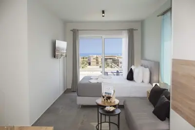 Image de Brand-new sea view Apartment close to the beach - Kolymvari Hills: San Francisco
