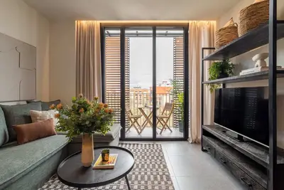 Image de Sant Pau Balcony - Trendy 2br near Avinguda Gaudi