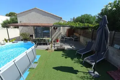 Image de Vacances à 10 Minutes des Plages, Avec Bbq et Piscine