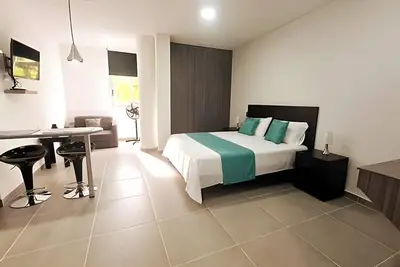 Image de 401 Modern Apart-Suite in Versalles Loft Type - Cali Tower Suites & Lofts