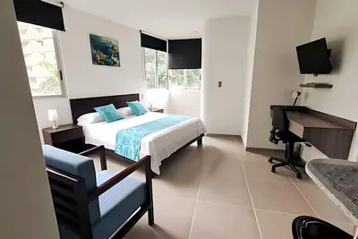 Image de 404 Modern Apart-Suite in Versalles Loft Type - Cali Tower Suites & Lofts