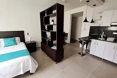 Image de 408 Modern Apart-Suite in Versalles Loft Type - Cali Tower Suites & Lofts