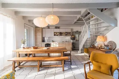 Image de Maison de pecheurs avec vue sur mer et Brehat