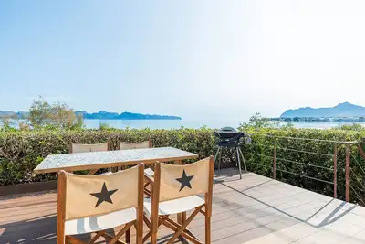 Image de Appartement 'Sa Marina Beach House' avec vue sur mer, Wi-Fi et climatisation