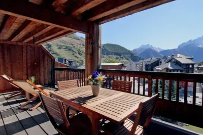 Image de Appt 4/6 pers, grande terrasse vue dégagée