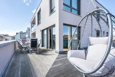 Image de Appartement Premium 'Sängerstadt Flat Ernst' 150m², 3 chambres, situation centrale, balcon