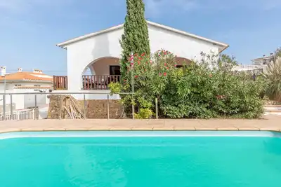 Image de Casa Falconera, A/A, piscina privada, vista mar, comedor exterior, ideal!
