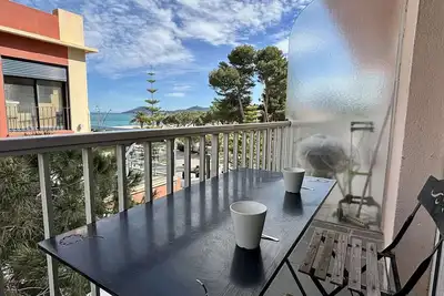 Image de Argelès-sur-Mer : T2 Climatisé à 50m de la Plage, Balcon, Tv, Lave-linge