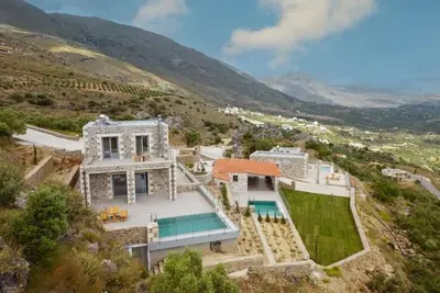 Image de Lovely Chania Villa | 1 Bedroom | Villa Tier | Beautiful Sea Views and Outdoor Pool | Myrthios Plakias