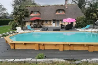 Image de Au petit champignon. 8 pers, piscine et spa chauffés