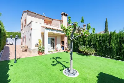 Image de Maison de vacances 'Isla Bonita' avec vue sur la mer, Wi-Fi et climatisation