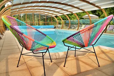 Image de Maison 'Domaine De Lestroué- Île Aux Moines' avec piscine partagée, terrasse privée et Wi-Fi