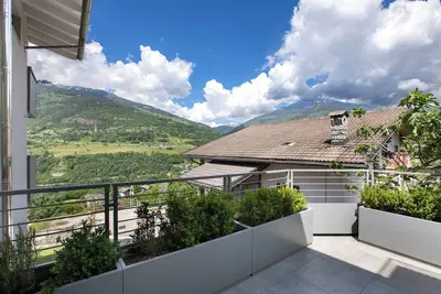 Image de Appartement 'Residence Soleluna - Orsa Minore' avec vue sur la montagne, terrasse partagée et Wi-Fi