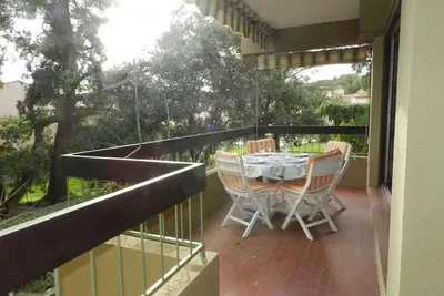 Image de Appartement familial avec piscine et tennis, proche plage - 6 couchages, Bormes-les-Mimosas