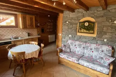 Image de Studio Châtel 4 pers. avec terrasse, proche remontées mécaniques, parking, et Wifi