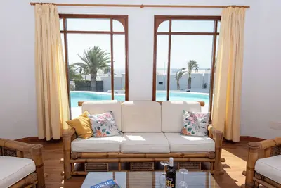 Image de Villa Blanca, Fkk Apartment Nr. 1 in Charco del Palo mit Schwimmbad, Meernähe