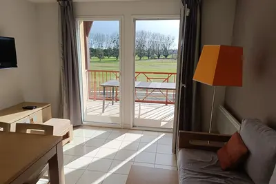 Image de Cap Frehel T3 Duplex vue Golf des Sables D'or, à 700m de la Plage, Avec Piscine
